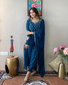 Stylish and Daily Wear Cotton Kurta set with Dupatta, printed kurta and pant set with dupatta