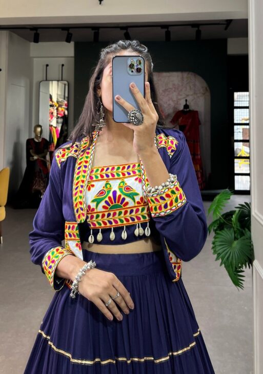 Garba Glamour choli by dhinglimatching